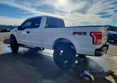 2016 Ford F150 Super Cab из США, поврежденный, VIN 1FTFX1EF2GKF40442